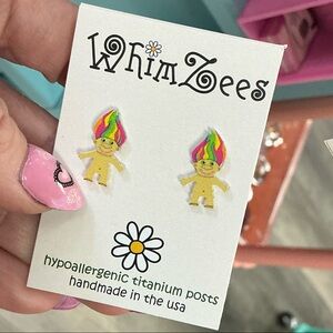 Colorful Troll Earrings
